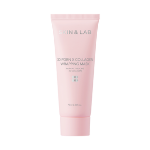 Маска-плівка для пружності та сяйва шкіри SKIN&LAB 3D PDRN &times; Collagen Wrapping Mask, 70 мл 8809525935345 фото
