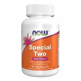 Мультивітаміни NOW Special Two вег. капсули, 120 шт 733739038685 фото