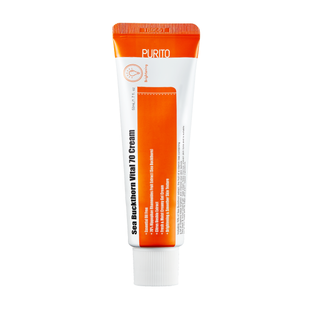 Вітамінний освітлюючий крем з обліпихою Purito Seoul Sea Buckthorn Vital 70 Cream, 50 мл 8809563100392 фото