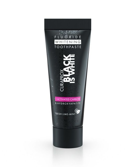 Відбілююча зубна паста Curaprox Black is White, 10 мл 00001111999 фото