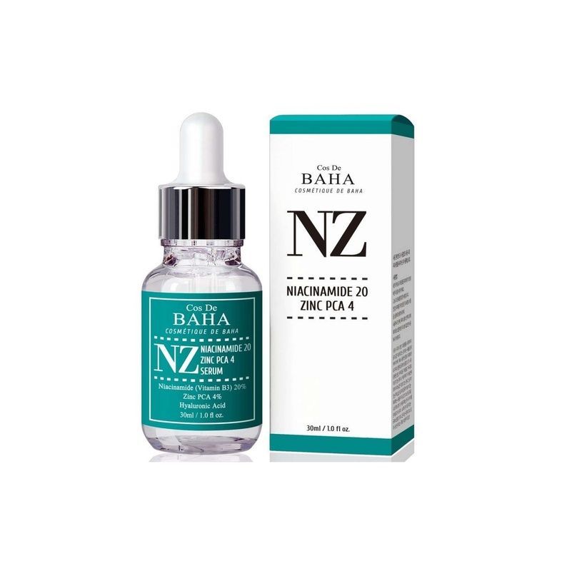 Сироватка з ніацинамідом та цинком Cos De Baha NZ Niacinamide 20% + Zinc 4% Serum, 30 мл МБ-00002545 фото Сироватка з ніацинамідом та цинком Cos De Baha NZ Niacinamide 20% + Zinc 4% Serum, 30 мл МБ-00002545 фото