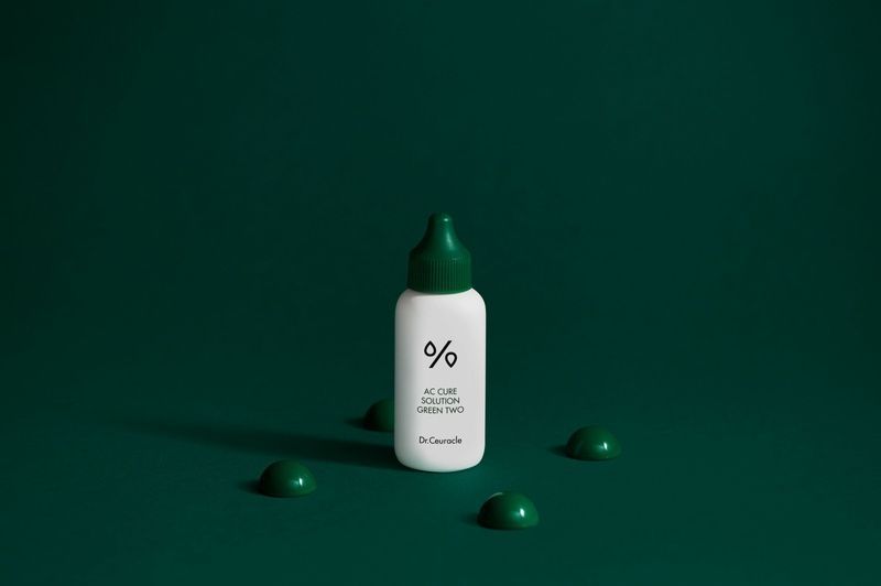 Заспокійлива сироватка для проблемної шкіри Dr.Ceuracle AC Cure Green Two, 50 мл 8806133613764 фото