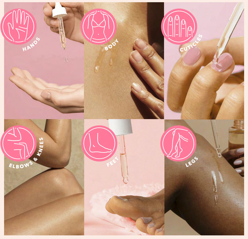 Олійка для кутикули та тіла "Солодка троянда" NCLA BEAUTY So Rich Revitalizing Oil &ndash; Candy Roses, 30 мл 860012724604 фото