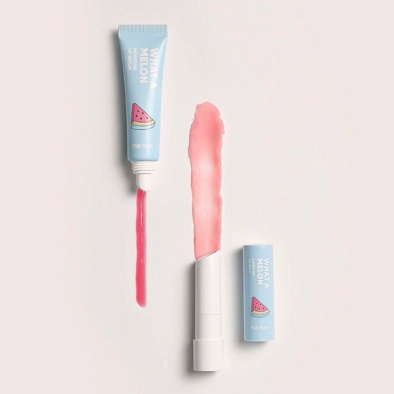 Бальзам для губ зволожувальний з кавуном Manyo What A Melon Moisture Lip Balm, 4 г 000004074 фото
