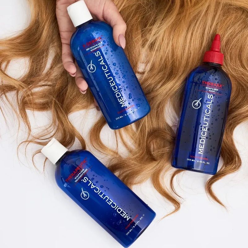 Набір для сухої шкіри голови Mediceuticals Scalp Treatment Kit Dry Scalp 8719327045626 фото