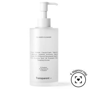 Делікатний засіб для очищення шкіри та видалення макіяжу Transparent Lab Oil-Based Cleanser, 200 мл 3323222 фото