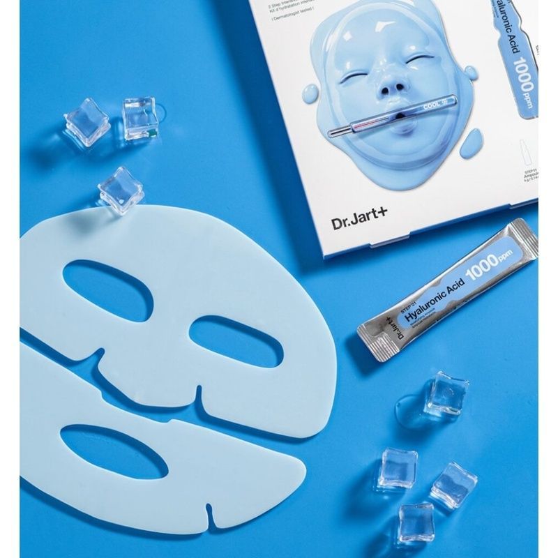 Маска кріо зволожувальна Dr.Jart+ Cryo Rubber with Moisturizing Hyaluronic Acid, 4г+40г 8809642714533 фото