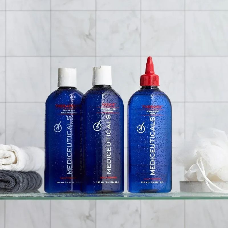 Набір для жирної шкіри голови Mediceuticals Scalp Treatment Kit 8719327045633 фото