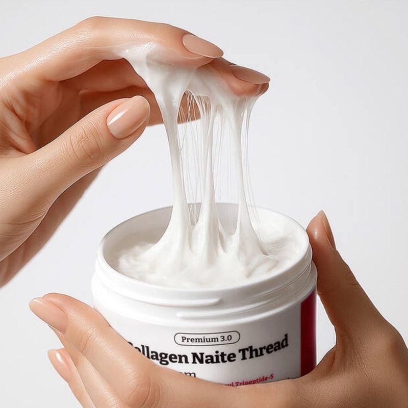 Підтягуючий крем для шиї з пептидним комплексом Medi-Peel Premium Collagen Naite Thread Neck Cream 2.0, 10 г 8809941821130 фото