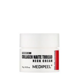 Підтягуючий крем для шиї з пептидним комплексом Medi-Peel Premium Collagen Naite Thread Neck Cream 2.0, 10 г 8809941821130 фото