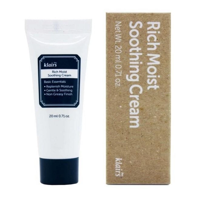 Крем для глибокого зволоження шкіри DEAR, KLAIRS Rich Moist Soothing Cream, 20 мл 8809572890895 фото