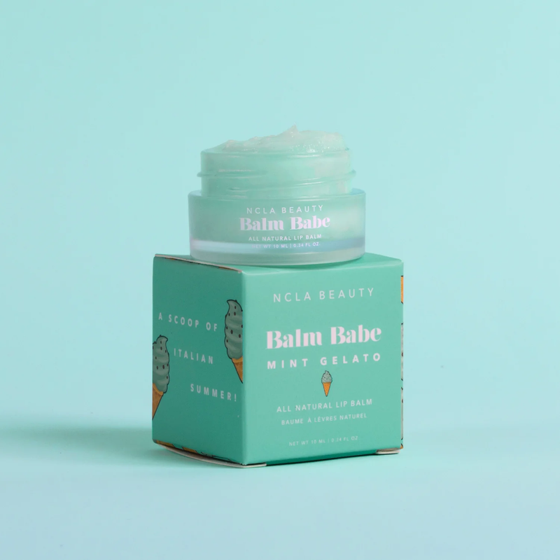 Бальзам для губ "М'ятне морозиво" NCLA BEAUTY Balm Babe Mint Gelato Lip Balm, 10 мл 850034009353 фото