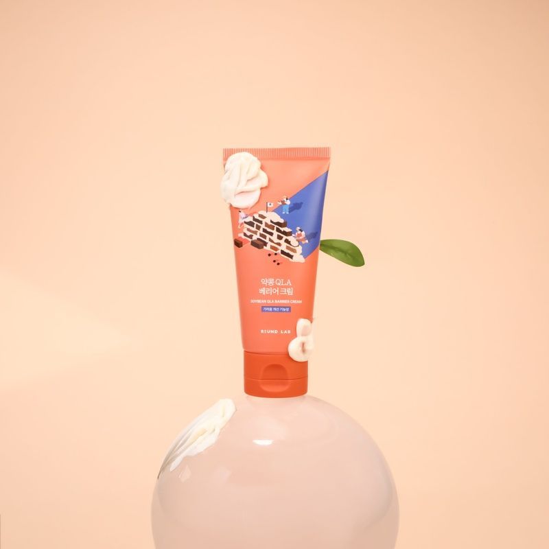 Бар&rsquo;єрний крем ROUND LAB Soybean QLA Barrier Cream, 80 мл 8809962543622 фото