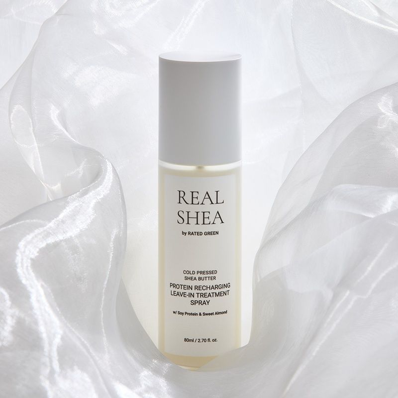 Спрей для волосся з протеїнами RATED GREEN Real Shea Protein Recharging Leave-in Treatment Spray, 80 мл 8809514550986 фото