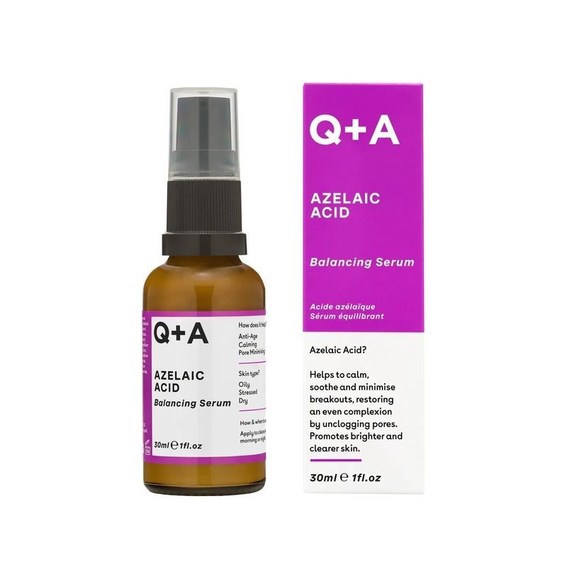 Сироватка для обличчя з азелаїновою кислотою Q+A Azelaic Acid Facial Serum, 30 мл 5060486263974 фото