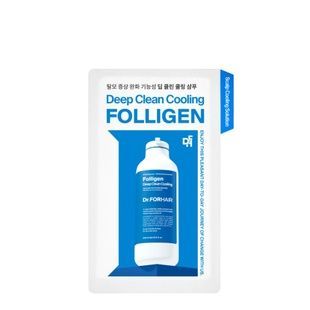 Глибокоочищаючий шампунь з ефектом охолодження Dr.Forhair Folligen Deep Clean Cooling Shampoo, 10 мл 8809669503714 фото