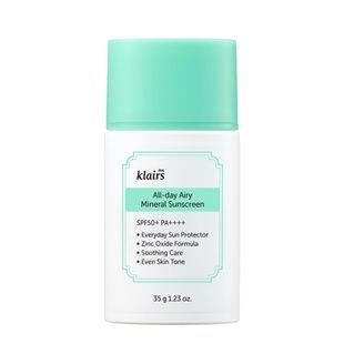 Мінеральний сонцезахисний крем DEAR, KLAIRS All-day Airy Mineral Sunscreen, 35 г 8809572892400 фото