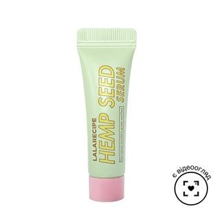 Заспокійлива сироватка для обличчя з екстрактом насіння коноплі LALARECIPE Hempseed Serum, 5 мл 792427 фото