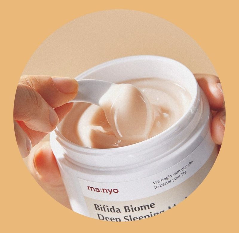 Маска нічна відновлювальна з пробіотиками Manyo Bifida Biome Deep Sleeping Mask, 100 мл 000005001 фото