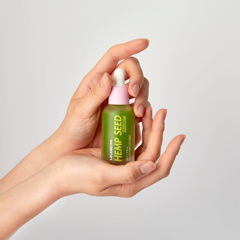 Заспокійлива сироватка для обличчя з екстрактом насіння коноплі LALARECIPE Hempseed Serum, 5 мл 792427 фото