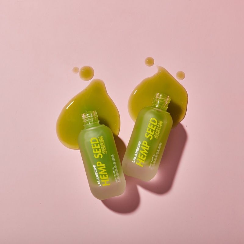 Заспокійлива сироватка для обличчя з екстрактом насіння коноплі LALARECIPE Hempseed Serum, 5 мл 792427 фото