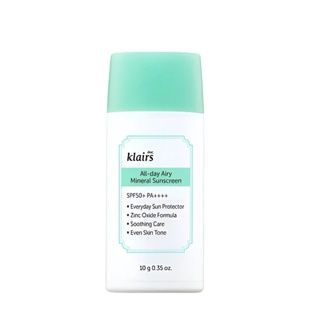 Мінеральний сонцезахисний крем DEAR, KLAIRS All-day Airy Mineral Sunscreen, 10 г 8809572892431 фото