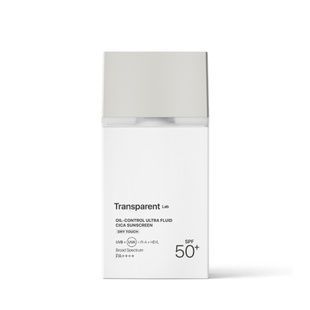 Сонцезахисний крем із центелою для контролю жирності шкіри Transparent Lab Oil-Control Ultra Fluid Cica Sunscreen, 100 мл 43682 фото
