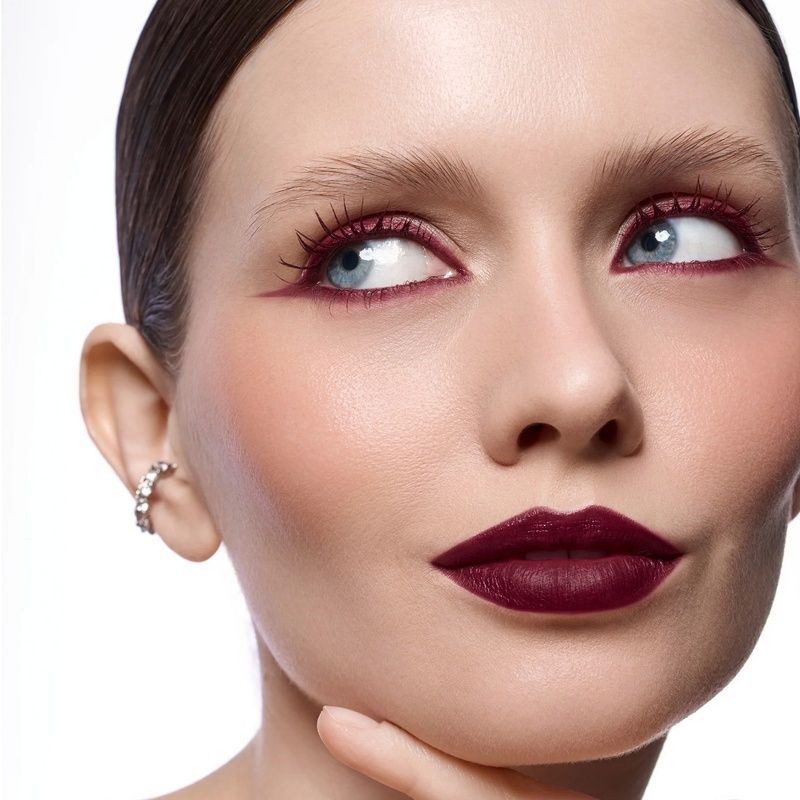 Термотуш з пептидами UNICO Termo Mascara with Peptides Burgundy, 10 г 482356996 фото