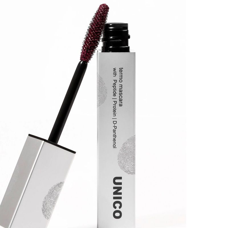 Термотуш з пептидами UNICO Termo Mascara with Peptides Burgundy, 10 г 482356996 фото