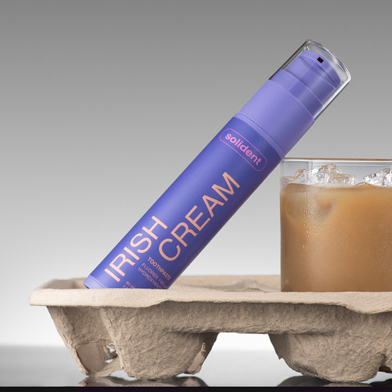 Зубна паста Solident Irish Cream з фтором 1450 ppm, 60 мл 4823109705272 фото