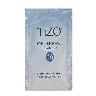 Крем для догляду за шкірою навколо очей без відтінку TiZO Eye Renewal Sunscreen SPF 20, 1.5 г SF136 фото