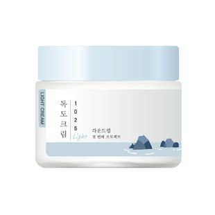 Легкий зволожувальний крем з морською водою ROUND LAB 1025 Dokdo Light Cream, 80 мл 8809738591154 фото