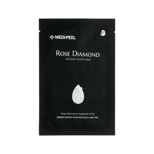 Маска тканинна освітлювальна Medi-Peel Rose Diamond Radiant Glow Mask, 1 шт 8809409345420 фото