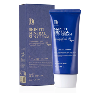 Сонцезахисний крем на мінеральній основі Benton Skin Fit Mineral Sun Cream SPF50+/PA++++, 50 мл 8809566991560 фото