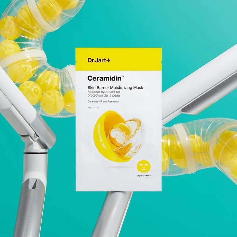 Маска тканинна відновлювальна Dr.Jart+ Ceramidin Skin Barrier Moisturizing Face Mask, 1 шт 8809844993118 фото