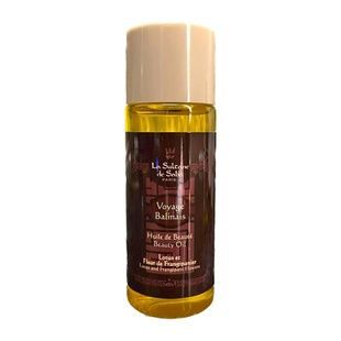 Олійка для тіла та волосся з ароматом лотосу та франжипані LA SULTANE DE SABA Balinese Lotus and Frangipani Flowers Beauty Oil, 50 мл 3700448605559 фото