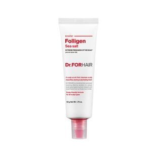 Пілінг для шкіри голови з частинками солі з мертвого моря Dr.FORHAIR Sea Salt Scaler, 50 мл 4657689088 фото