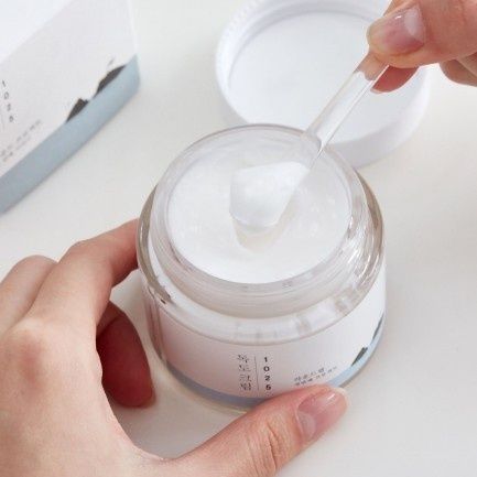 Зволожуючий крем з морською водою ROUND LAB 1025 Dokdo Cream, 80 мл 8809738600245 фото