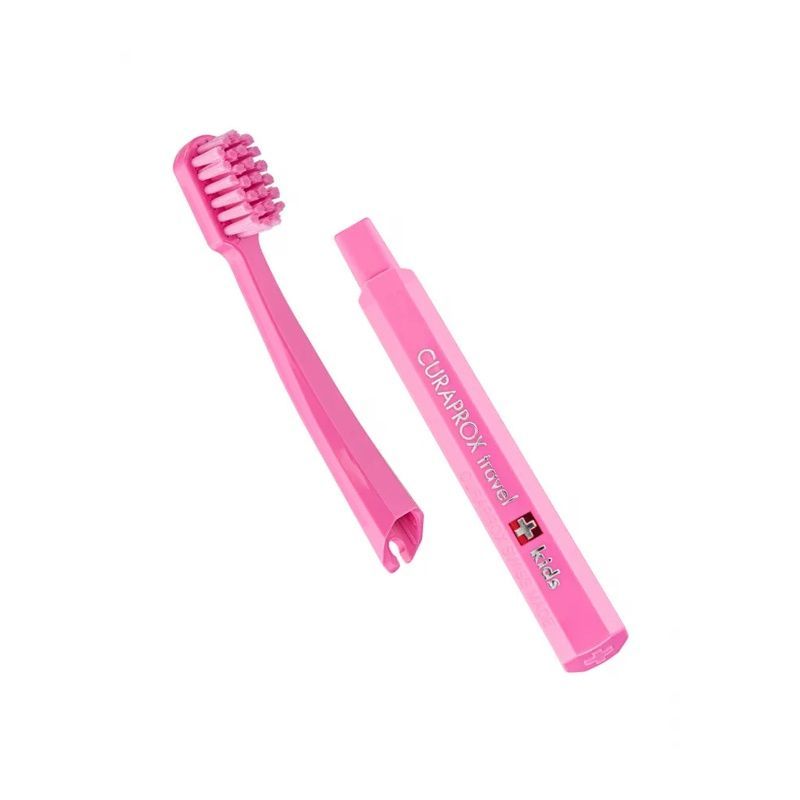 Дитячий дорожній набір Рожевий Curaprox Kids Travel Set Pink 7612412432756 фото