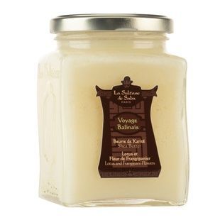 Масло каріте з ароматом лотосу і франжипані La Sultane De Saba Shea Butter Lotus & Frangipani Flowers, 300 мл 3700448601896 фото