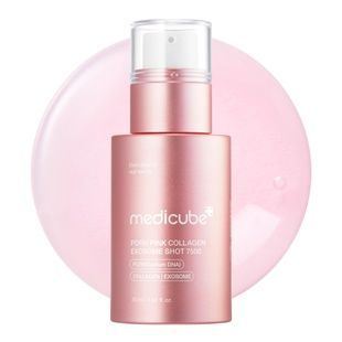 Регенеруюча сироватка з полінуклеотидами, екзосомами та спікулами Medicube PDNR Pink Collagen Exosome Shot 7500, 30 мл 8800256115549 фото
