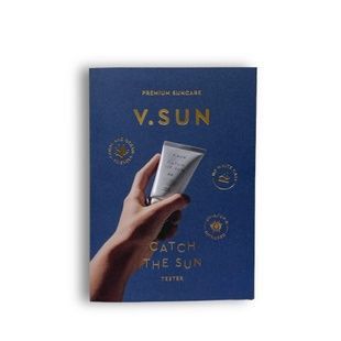 Сонцезахисний крем для обличчя V.SUN Sun Cream Face Sensitive SPF 50 Perfume Free, 5 мл 4260672141173 фото
