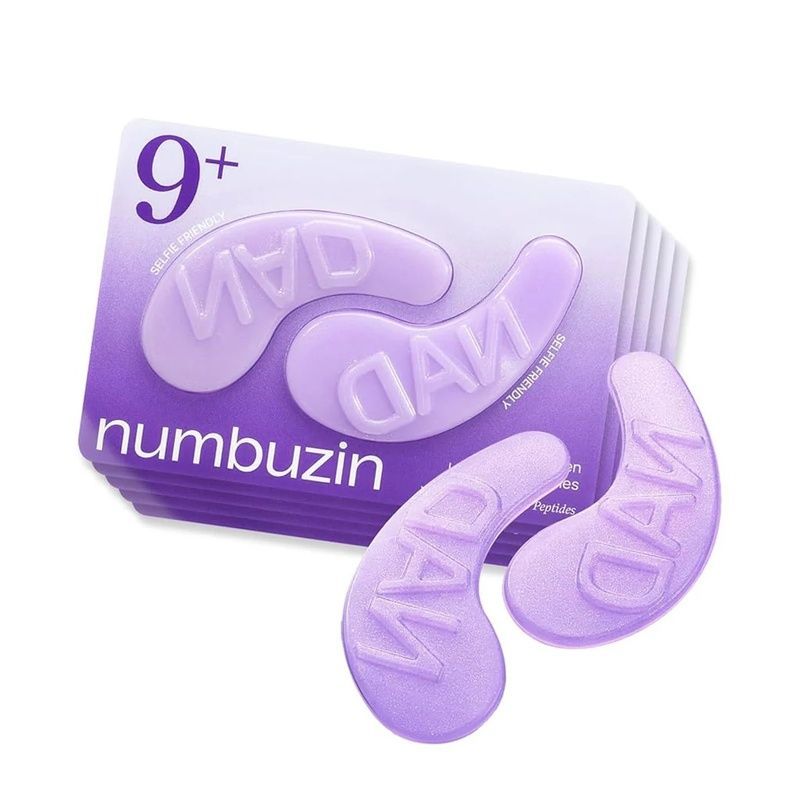 Ліфтинг-патчі під очі з колагеном та пептидами Numbuzin №9 NAD Collagen Under Eye Patches, 1 пара 8809652589824 фото