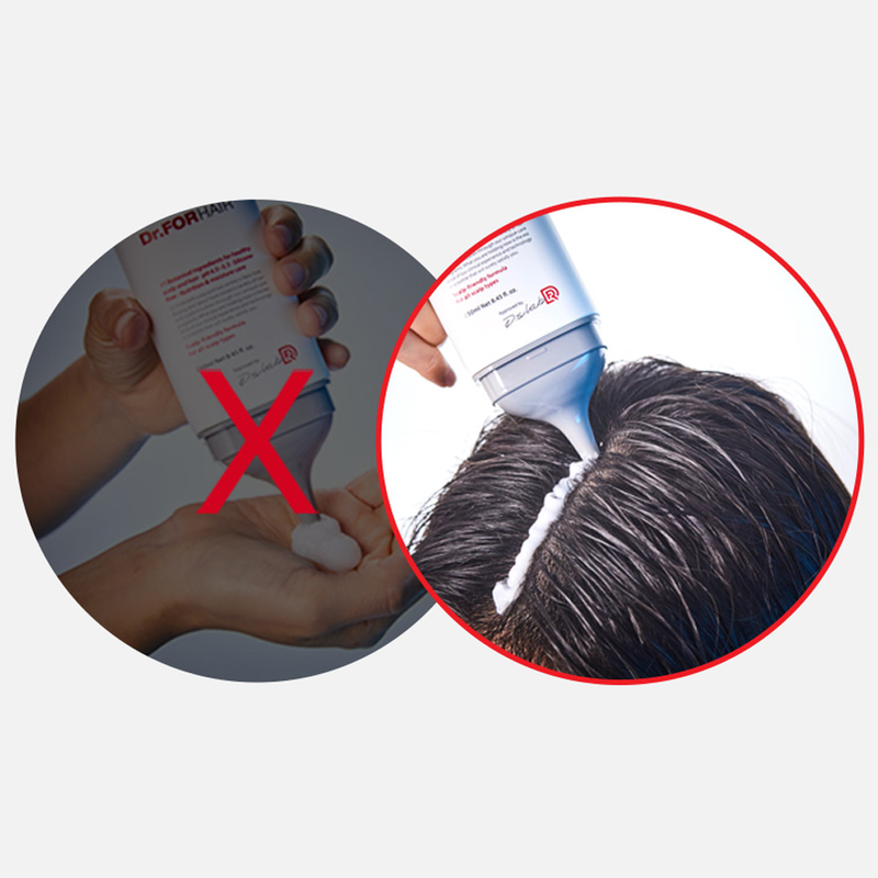 Оздоровлююча маска для шкіри голови Dr.ForHair Folligen Scalp Pack, 50 мл 8809485532172 фото