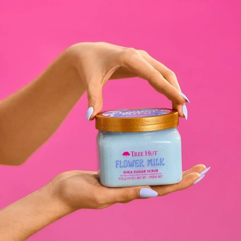 Скраб для тіла Tree Hut Flower Milk Sugar Scrub, 510 г 075371003868 фото