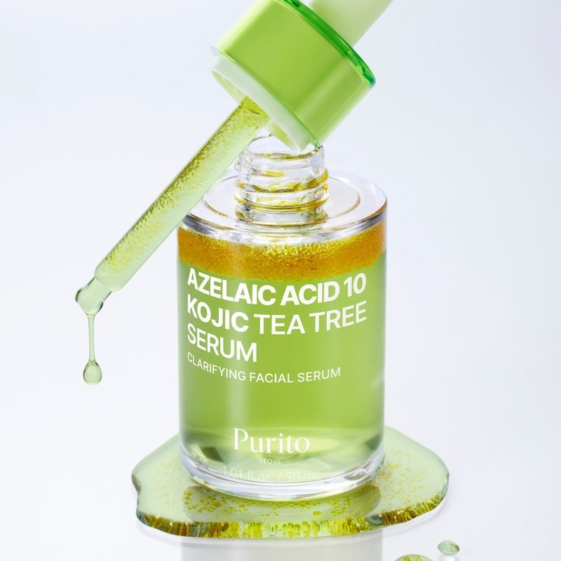 Сироватка з азелаїновою кислотою та чайним деревом Purito Seoul Azelaic Acid 10 Kojic Tea Tree Serum, 30 мл 8809563103980 фото