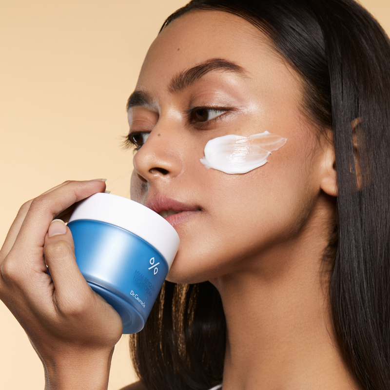 Зволожуючий нічний крем-маска з гіалуроновою кислотою Dr.Ceuracle Hyal Reyouth Night Cream, 60 г 8806133616666 фото