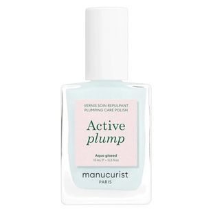 Лак для нігтів з колагеном та перламутровим молочним покриттям Manucurist Active&trade; Plump Aqua Glazed, 15 мл 3662263222185 фото