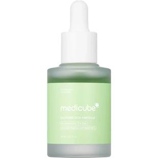 Заспокійлива сироватка з екзосомами центели та чайним деревом Medicube Exosome Cica Ampoule, 30 мл 8800256112074 фото