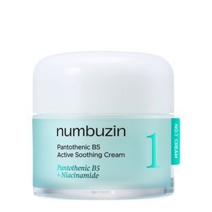 Заспокійливий крем для обличчя Numbuzin №1 Pantothenic B5 Active Soothing Cream, 80 мл 8809652583228 фото